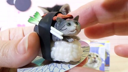 Sushi Cats Blind Boxes with Kawaii Kitty Momoko! My Kawaii Family