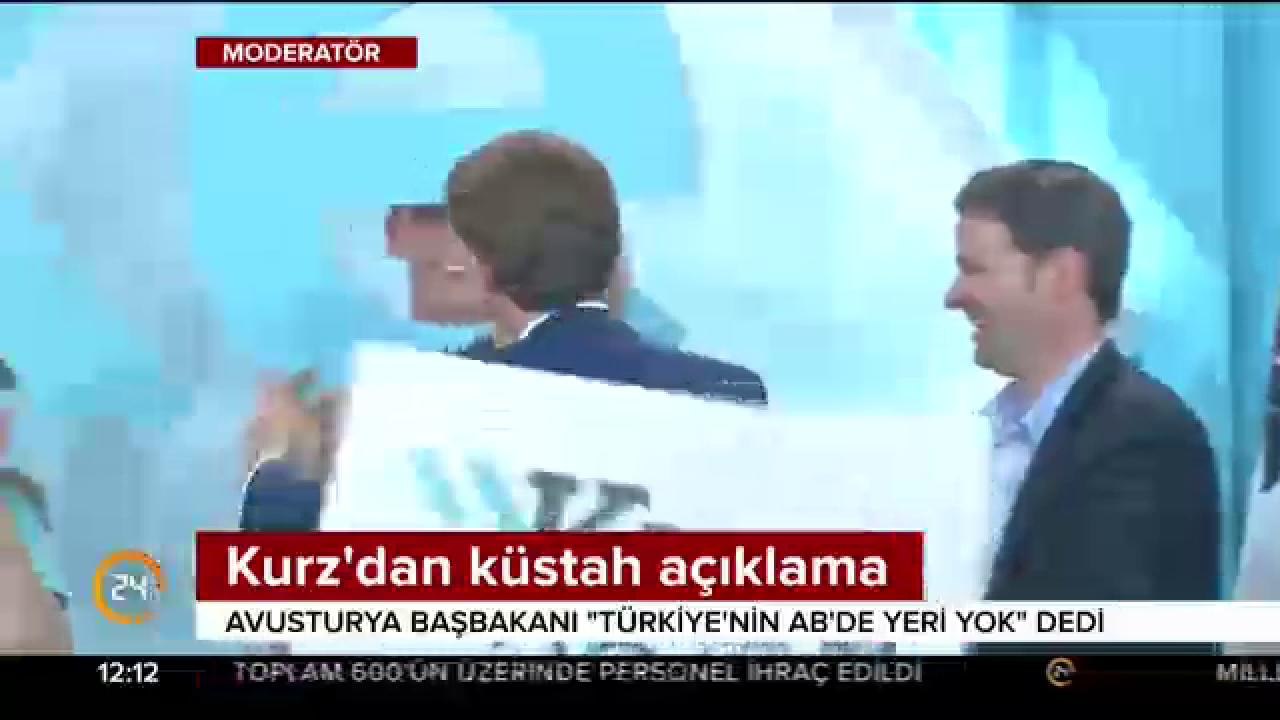 Kurz'dan küstahlık