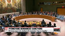 Pyongyang 'sternly' denounces latest UNSC sanctions