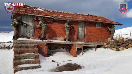 Terörle mücadele zorlu hava koşullarında da kararlılıkla sürdürülüyor