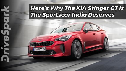 Kia Stinger GT First Look - DriveSpark