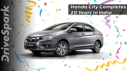 Honda City celebrates 20 glorious years in India - DriveSpark