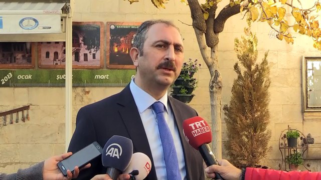 Adalet Bakanı Abdulhamit Gül soruları cevapladı (1) - GAZİANTEP