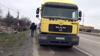 Kamyonun çarptığı engelli hayatını kaybetti - KONYA