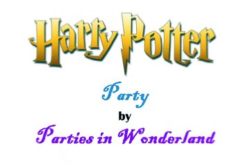 Harry Potter Party by Parties in Wonderland