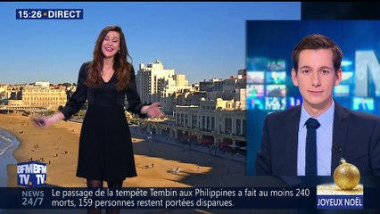 La météo pour ce mardi 25 décembre 2017