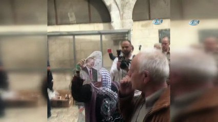 - Recep Tayyip Erdoğan'ın Fotoğrafına İsrail Polisi Tahammül Edemedi