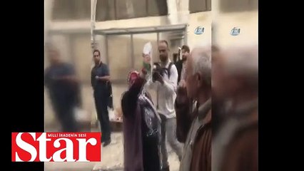 İşgalci İsrail polisi Cumhurbaşkanı Erdoğan'ın fotoğrafını görmeye tahammül edemedi