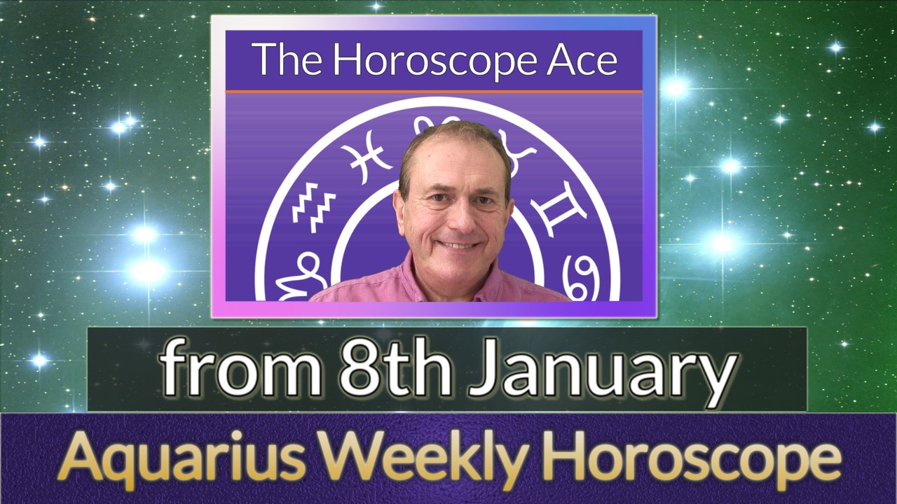 Aquarius Weekly Horoscope from 8th January - 15th January 2018