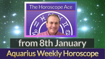 Aquarius Weekly Horoscope from 8th January - 15th January 2018