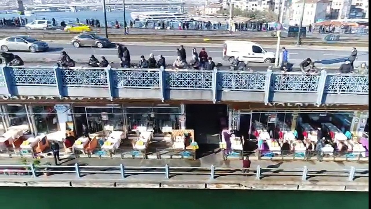 İstanbul'da ''Kış güneşi'' Manzaraları Havadan Görüntülendi