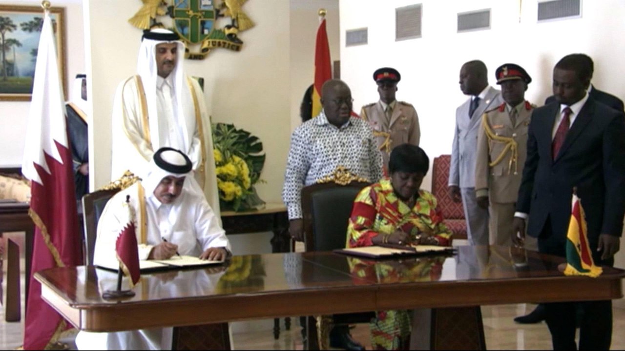 Qatar's Emir in Accra on last leg of West Afric...