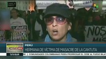 Peruanos reaccionan tras la liberación del exmandatario Fujimori
