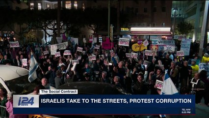 THE SPIN ROOM | Israelis take to the streets: protest corruption | Monday, December 25th 2017
