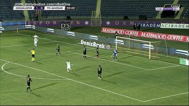 Soner Aydogdu Goal HD - Osmanlispor 1 - 1 Akhisar Genclik Spor - 25.12.2017 (Full Replay)