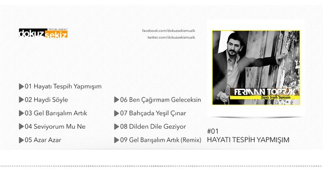 Ferman Toprak - Hayatı Tespih Yapmışım (Official Audio)