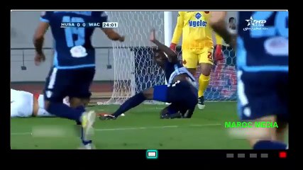 الهدف الاول لحسنية أكادير في مرمى الوداد البيضاوي