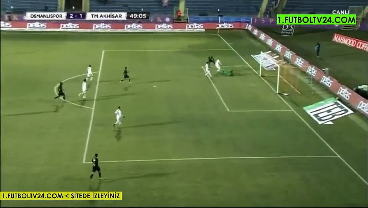 2-1 Aminu Umar Goal Turkey  Süper Lig - 25.12.2017 Osmanlispor FK 2-1 Akhisar Bld