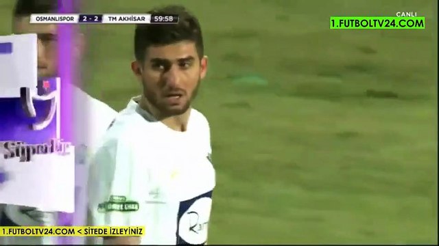 2-2 Soner Aydoğdu Penalty Goal Turkey Süper Lig - 25.12.2017 Osmanlispor FK 2-2 Akhisar Bld