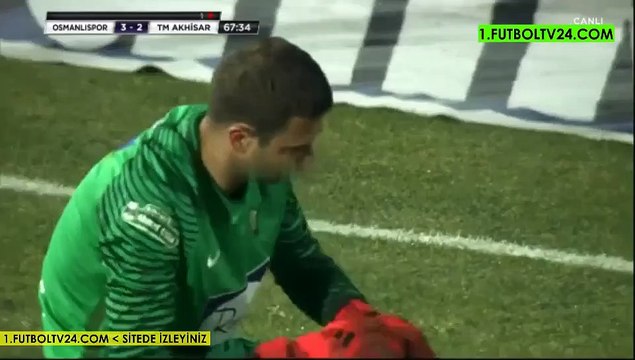 3-2 Aminu Umar Goal Turkey Süper Lig - 25.12.2017 Osmanlispor FK 3-2 Akhisar Bld