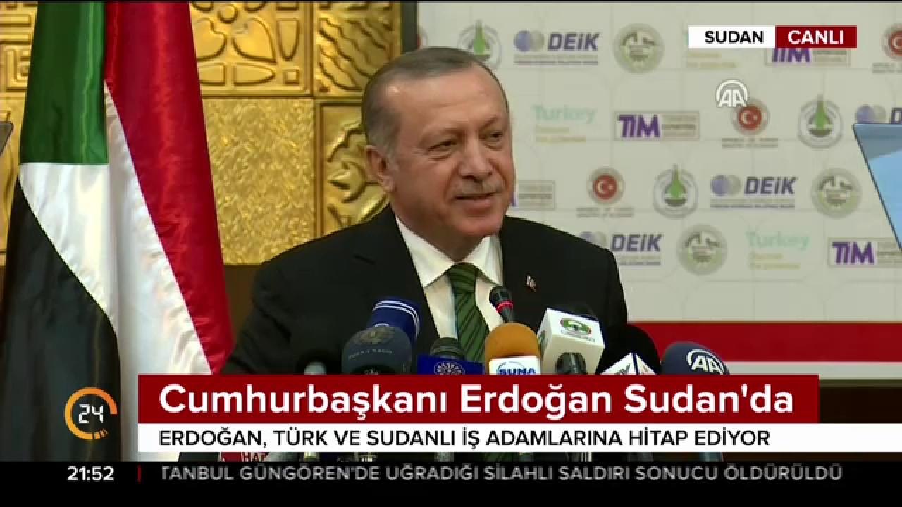 Cumhurbaşkanı Sudan'da