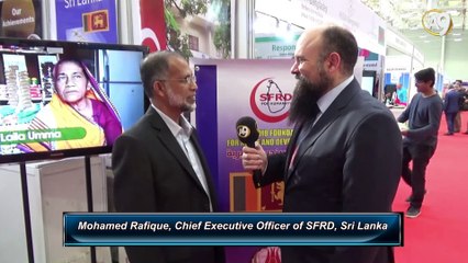 Mohamed Rafique, Chief Executive Officer of SFRD, Sri Lanka speaks for A9 TV