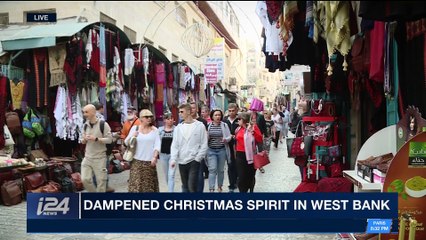 THE RUNDOWN | Dampened Christmas spirit in West Bank | Monday, December 25th 2017