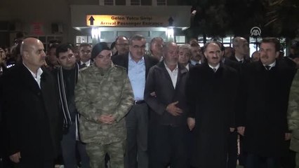 Şemdinli'de Şehit Olan Uzman Çavuş Hüseyin Çam'ın Cenazesi Memleketine Getirildi