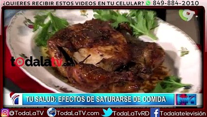 Consecuencias de comer en exceso-Noticias SIN-Video