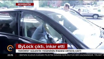 Bylock çıktı, inkar etti