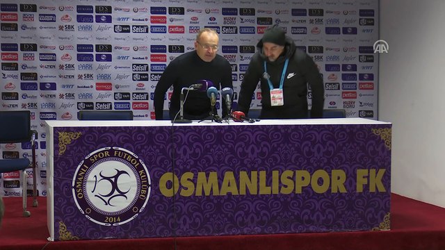 Osmanlıspor-Teleset Mobilya Akhisarspor maçının ardından - ANKARA