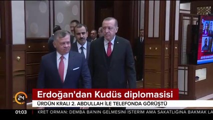 Erdoğan'dan Kudüs diplomasisi