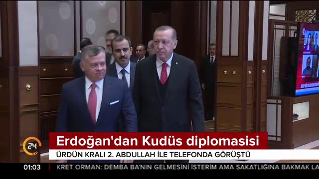 Erdoğan'dan Kudüs diplomasisi