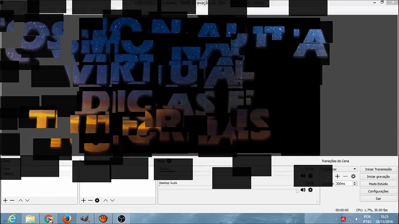 Como capturar tela do PC com o OBS Studio
