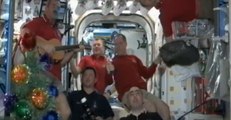 Space Station Astronauts Celebrate Christmas 250 Miles Above Earth