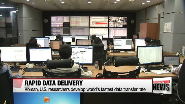 Korean, U.S. researchers develop world's fastest data transfer rate