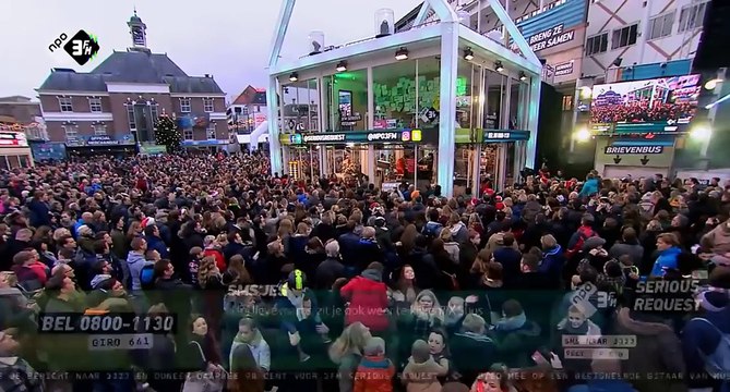 Gerard Ekdom in het glazen huis Serious request 2017 #SR17