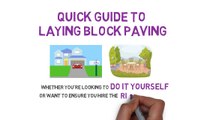 Quick Guide To Laying Block Paving
