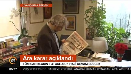 Cumhuriyet gazetesi yazarları hakim karşısında: