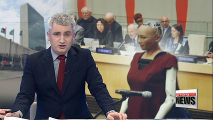 Video of humanoid robot Sophia tops YouTube viewership among UN speeches