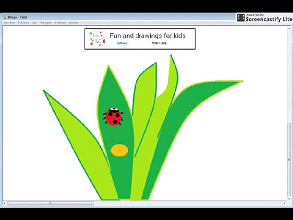 How to draw ladybugs for kids - lullaby