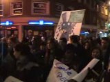 Manifestation des étudiants à Amiens