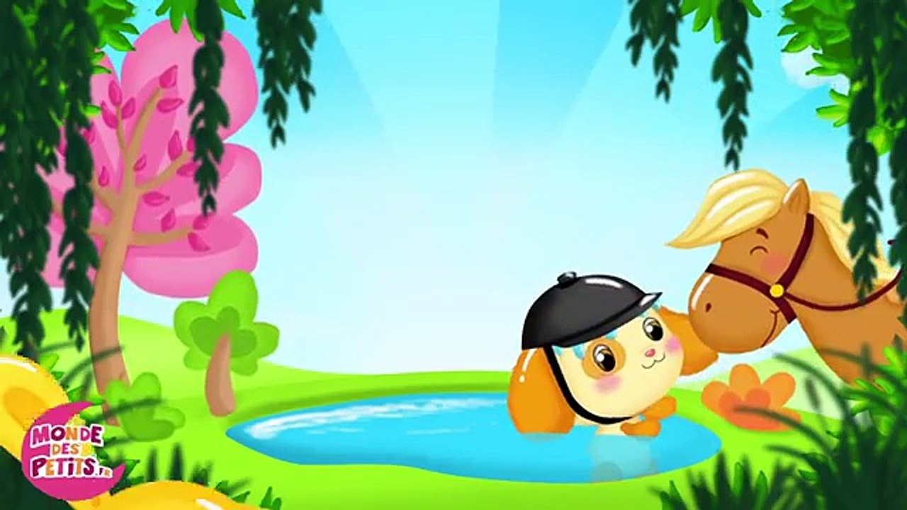 Au galop cavalier - La chanson du cheval pour les petits - Titounis - YouTube