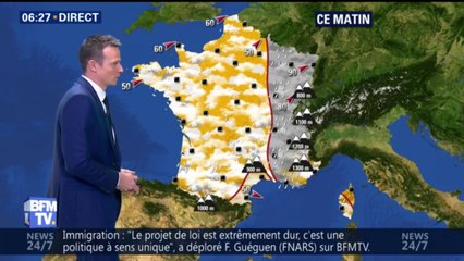 De la pluie et beaucoup de vent; mais des températures clémentes ce mardi