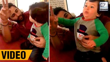 Taimur Ali Khan's Cute Dancing Video With Armaan Jain
