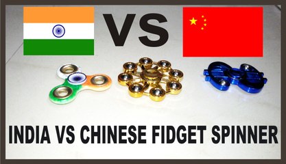 indian fidget spinner vs chinese 8 side & dollar sign fidget spinner