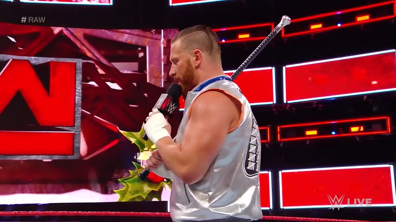 Finn Bálor vs. Curt Hawkins- Raw, Dec. 25, 2017