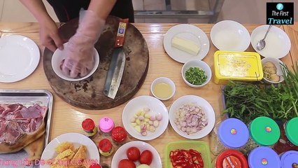 The best food Ninh Binh - De Sot Vang, Com Chay Ninh Binh