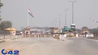 Wagah Attari border indian flag disappeared