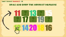 Counting math for kid - counting numbers  numbers 1-20 lesson for chil